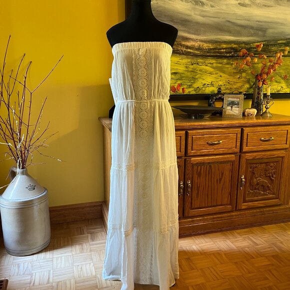 Lily Morgan Maxi Strapless Dress - Picture 4 of 9